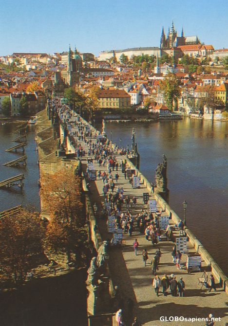 Postcard Czech Rep : City of Prague
