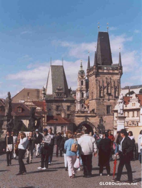 Postcard Karls Bridge