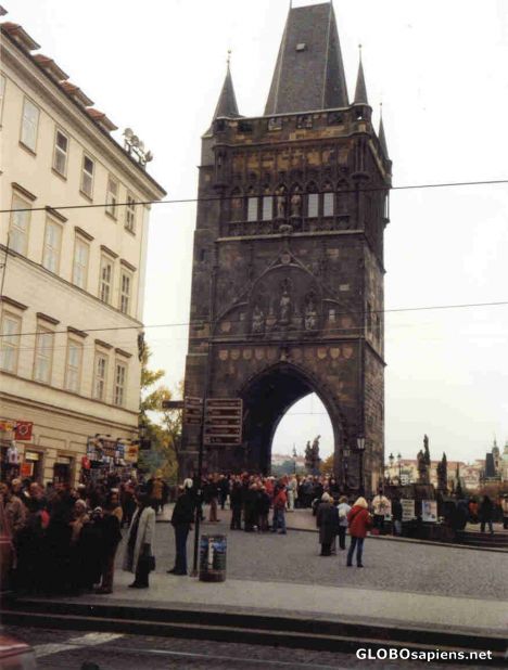Postcard Front of Charles Bridge