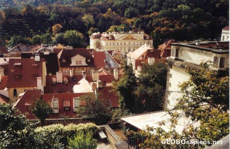 Postcard Down from Prague Castle