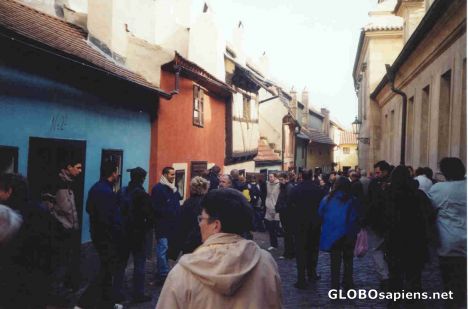 Postcard Golden Lane