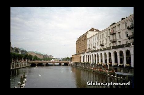 Postcard The golden city