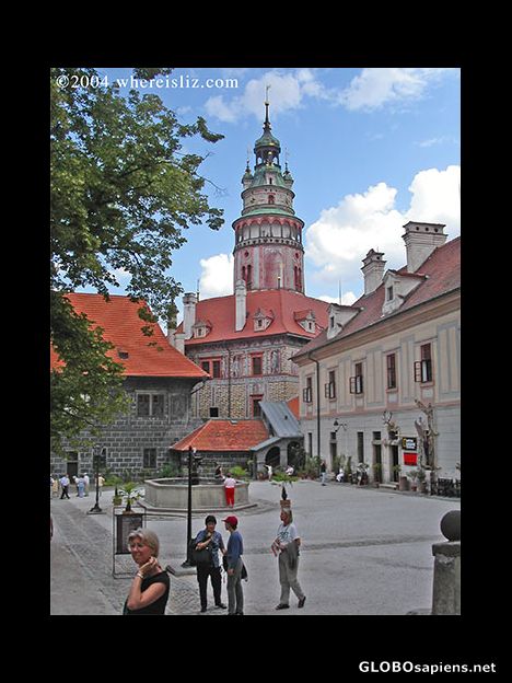 Postcard Cesky Krumlov, Czech Republic