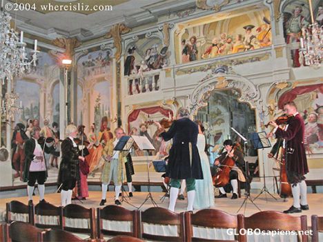 Postcard Castle Theatre, Cesky Krumlov