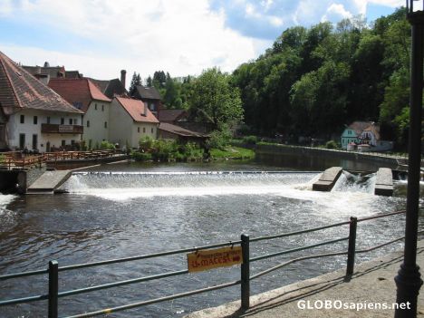 Postcard Czech Rep : Cesky Krumlov