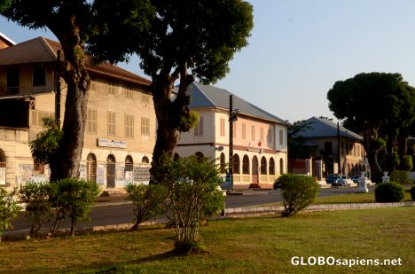 Postcard Cayenne (GF) - Main post office