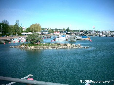 Postcard Mariehamn from SE