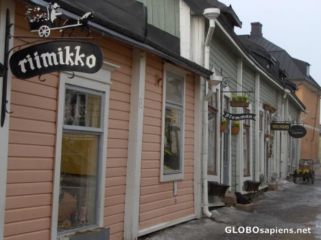 Postcard Porvoo Old Town