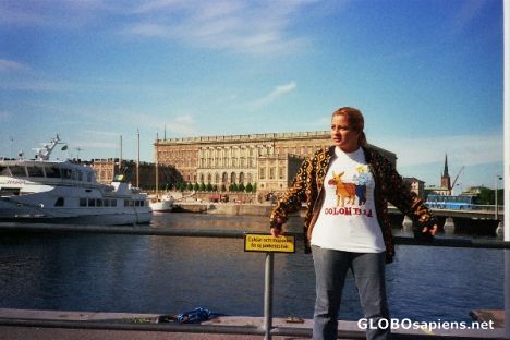 Postcard stockholm