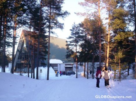 Postcard Hailuoto snow