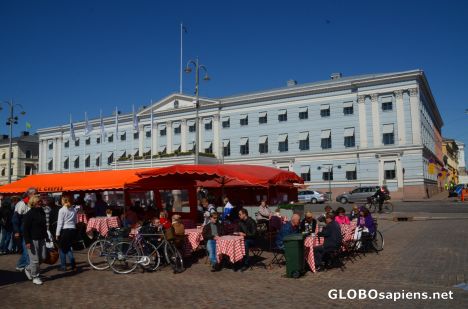 Postcard Helsinki (FI) - the Townhall