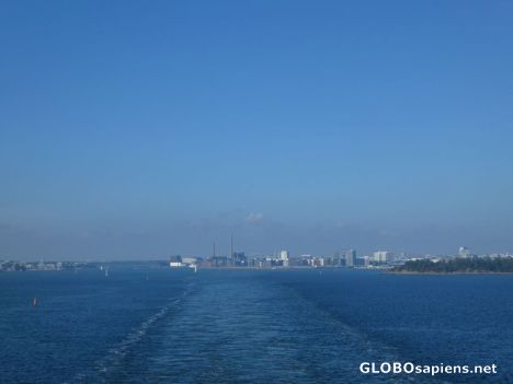 Postcard Wave Goodbye