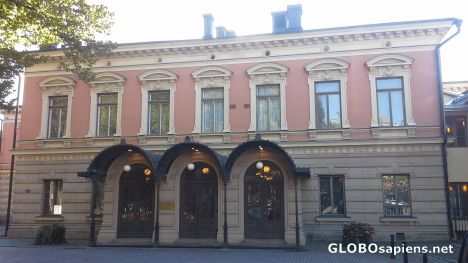 Postcard Turku city hall