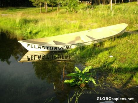 Postcard Boat....
