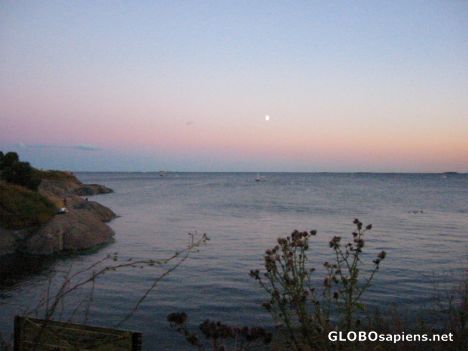 Postcard Evening at Suomenlinna island