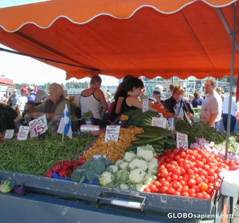Postcard MARKET PLACE