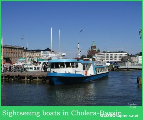 Postcard CHOLERA BASSIN