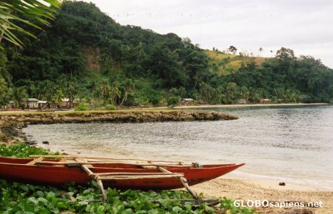 Canoe on beach