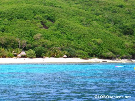 Postcard likuliku bay, waya island