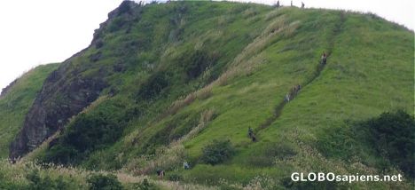 Postcard Trail to the summit