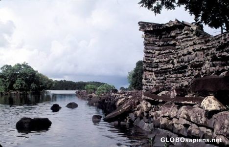 Postcard Famous Nan Madol