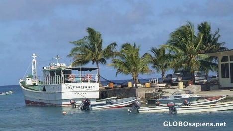 Postcard Jetty in Weno