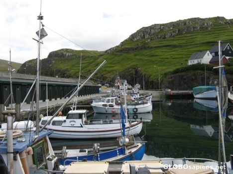 Postcard Leaving Sandoy