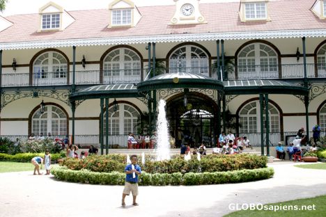 Postcard Government Palace, Memorial Day, Papeete, Tahiti