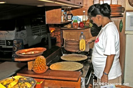 Postcard Roulottes Food Vans at Vaiete Square