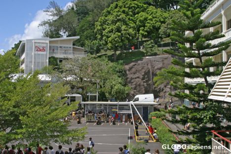 Postcard Papeete: La Mennais Catholic Highschool