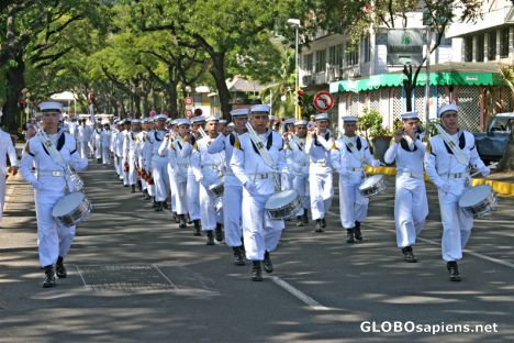 Postcard Papeete: Esmeralda - Armada Chilena