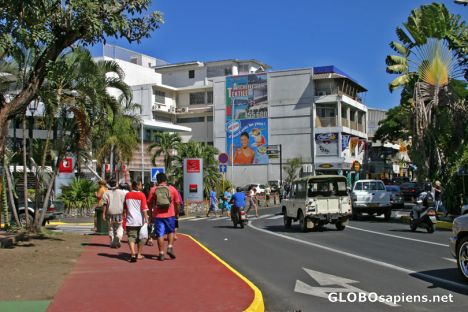 Postcard Downtown Papeete