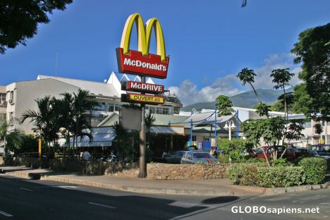 Postcard Downtown Papeete