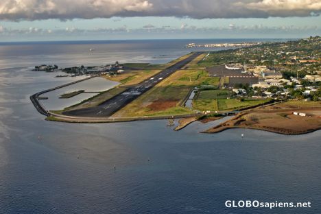 Postcard Faa'a International Airport
