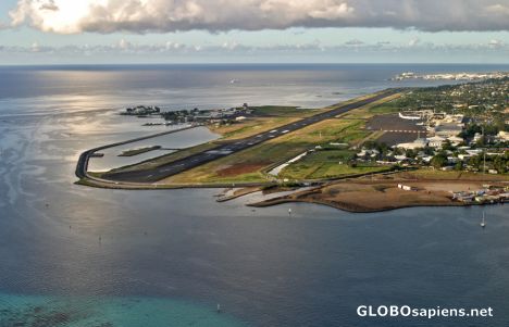 Postcard Faa'a International Airport