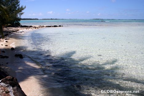 Postcard leeward beach