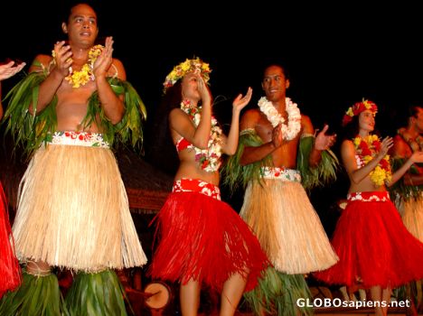 Postcard LE GRAND BALLET DE TAHITI