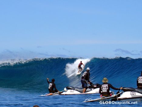 Postcard TEAHUPOO