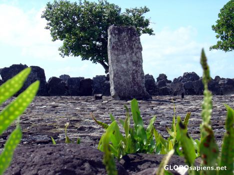 Postcard MARAE A RAIATEA