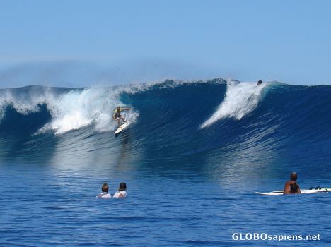 Postcard TAHITI - TEAHUPOO