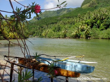 Postcard HUAINE - VA'A