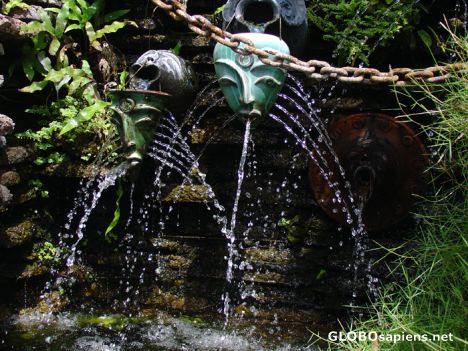 Postcard Moorea - Fountains