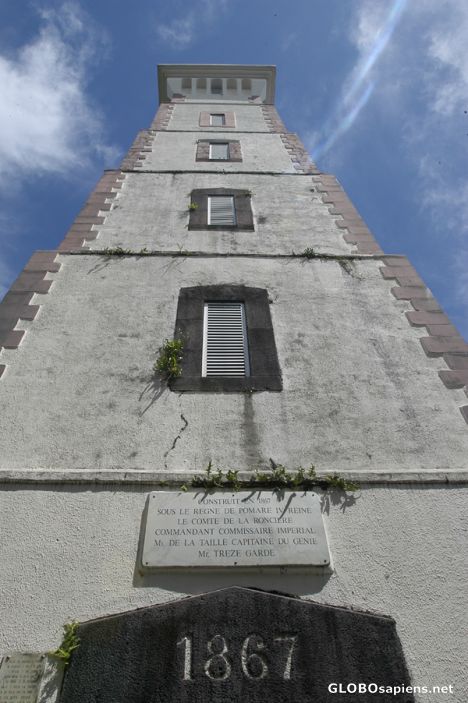 Postcard Phare de la Pointe Venus