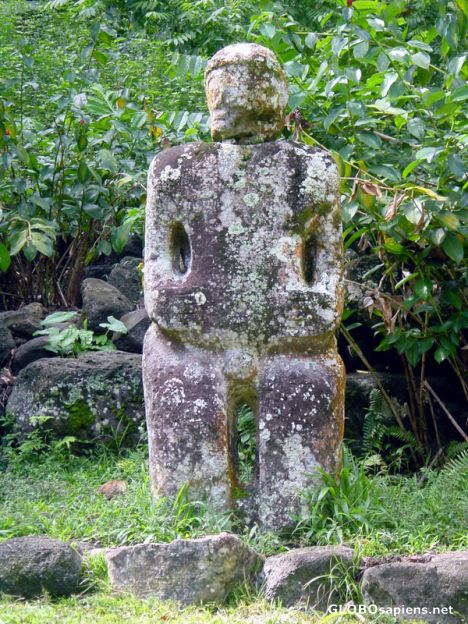 Postcard Les Marquises - Hiva Oa Oa Puamau -