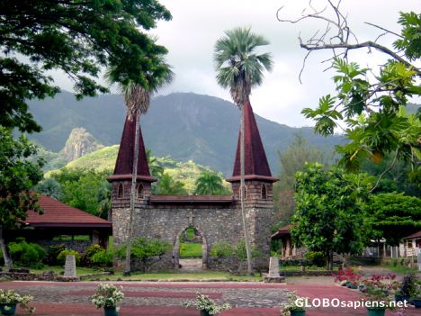 Postcard Les Marquises - Nuku Hiva Taiohae -