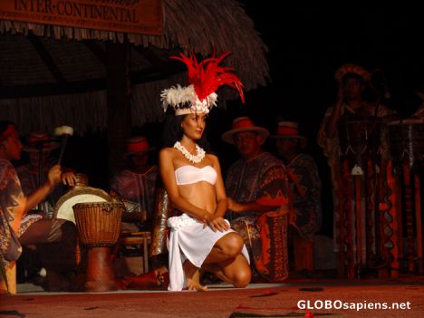 Postcard Grand ballet de Tahiti