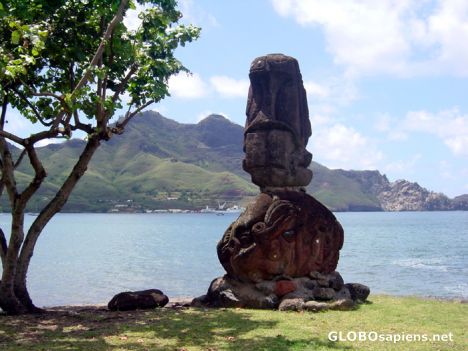 Postcard Les Marquises - Nuku Hiva Taiohae