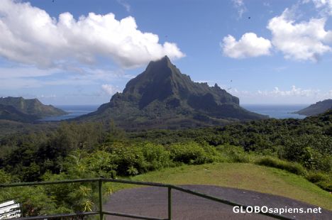 Postcard Moorea - Mont Rotui