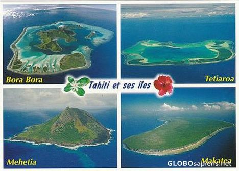 Postcard Bora Bora