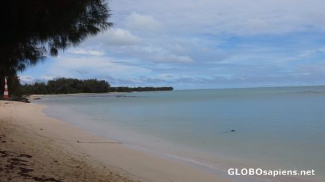 Postcard Bloody Bay on Tubuai